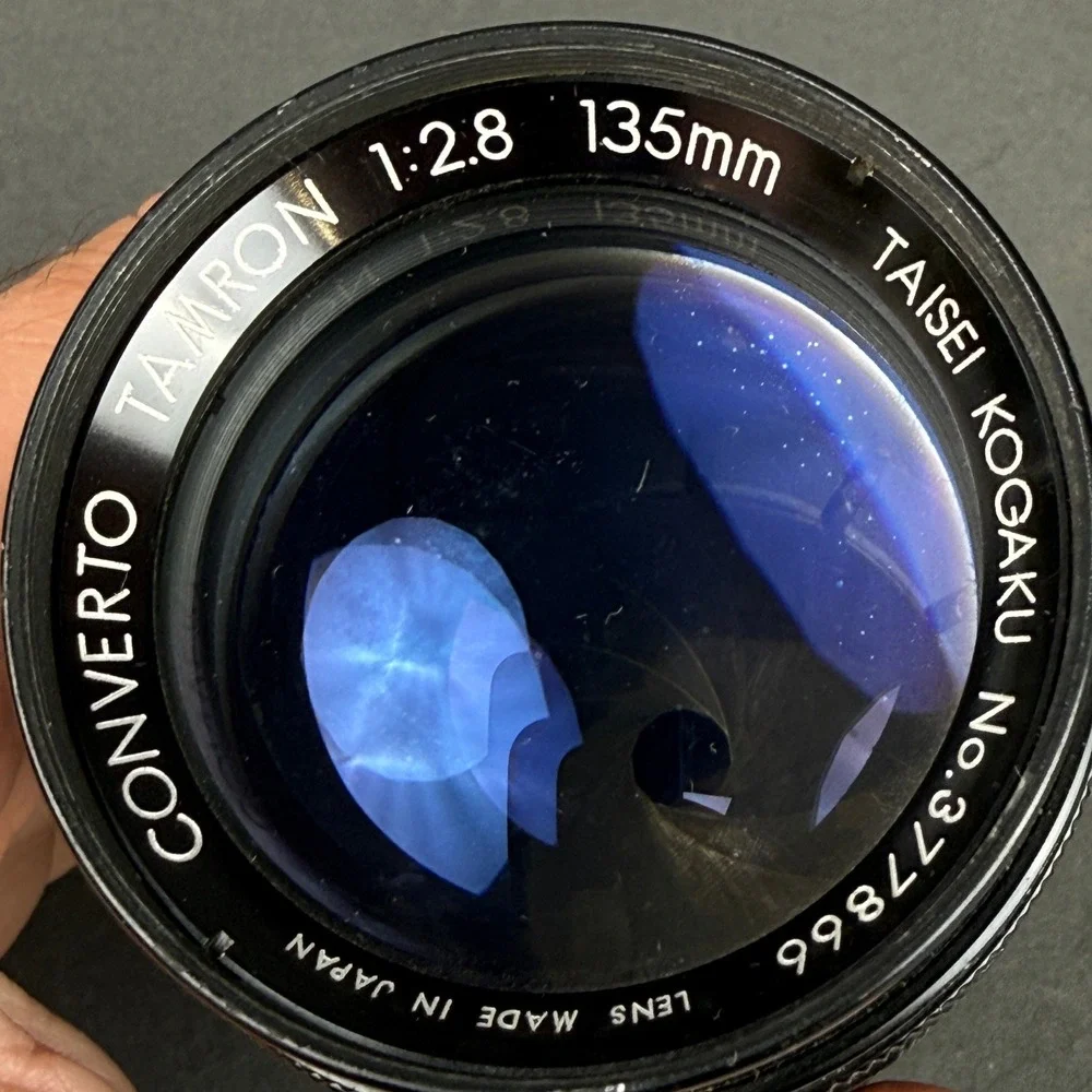 Tamron Converto 135mm f2.8 Vintage m42 screw mount + K mount adapter